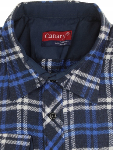 KOSZULA FLANELOWA MĘSKA W KRATĘ XL F65 Rozmiar XL