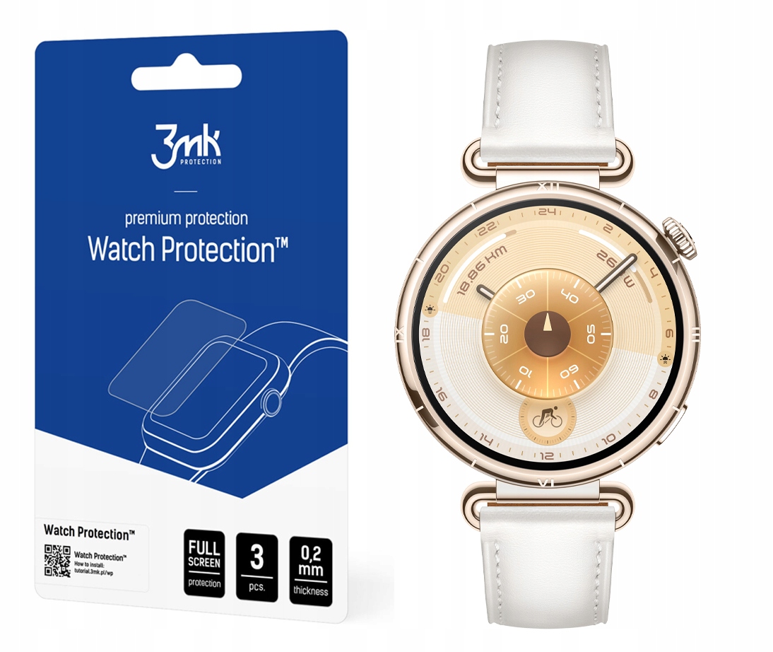 Hybridné sklo Flexibleglass Watch 3MK pre Huawei Watch GT6 41mm