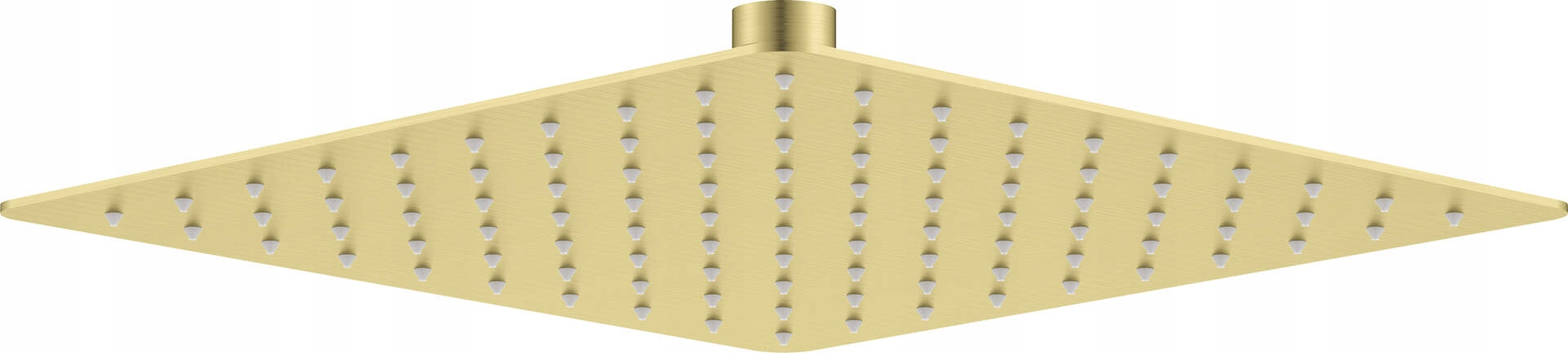 Deante Oceľová sprchová hlavica 250 x 250 mm Nac R02K Zlatá kartáčovaná