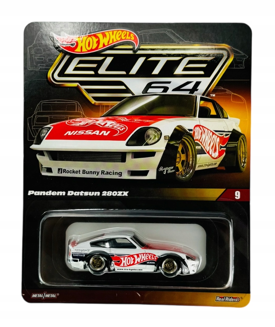 Hot Wheels Elite 64 Pandem Datsun 280ZX HNJ59 Sběratelský Model Nový