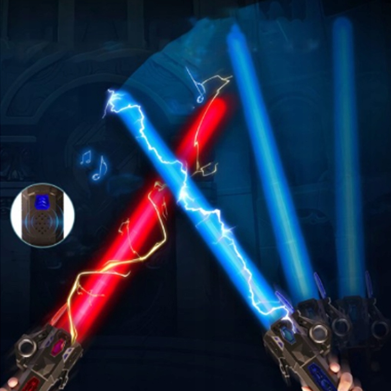 Rozszerzalny SZABLA ŚWIETLNA ZMIANA KOLORU 7 RGB LASEROWY MIECZ Rodzaj miecze Świetlne