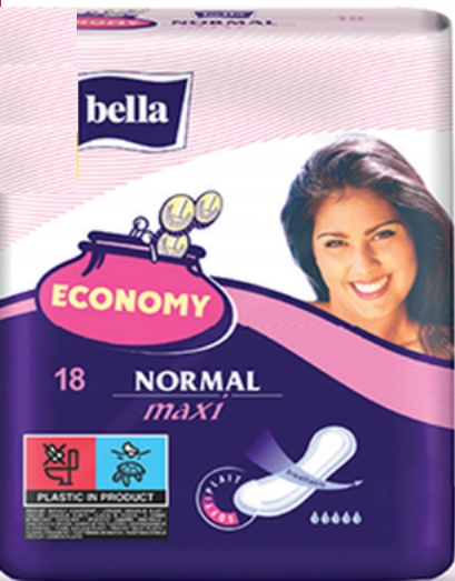 18 szt Podpaski higieniczne Bella bez skrzydełek