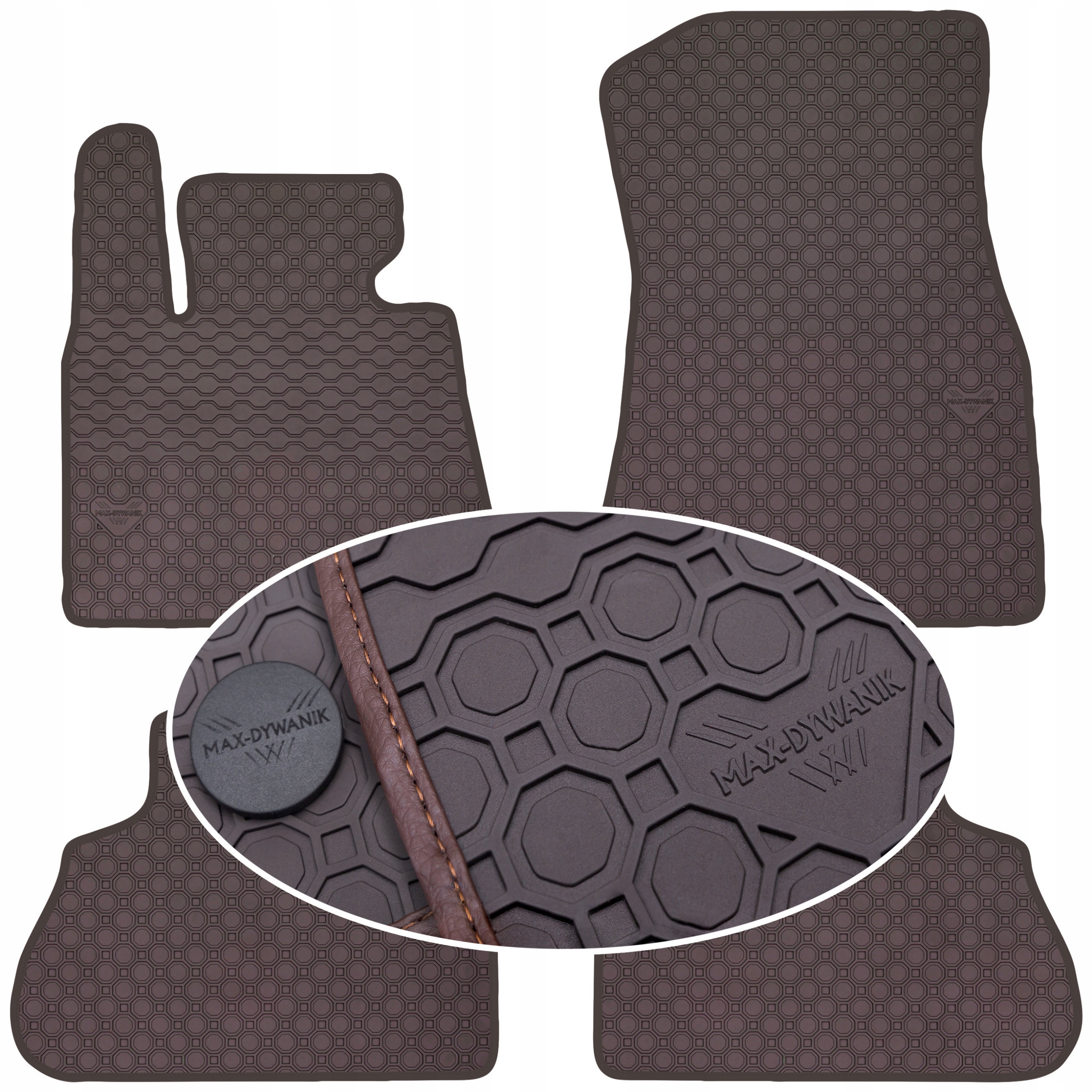 Bmw X5 G05 2018 Koberce Hnedé