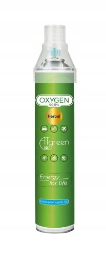 Tlen Inhalacyjny O2 (14L) 1 szt. - Cytrusowy (z maską)