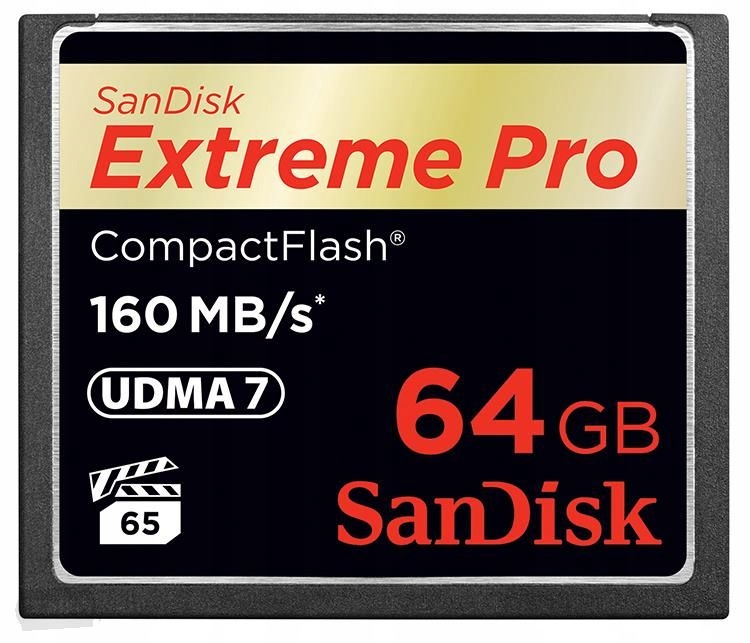 Карта памяти Sandisk CF 64GB extreme PRO 160mb / s