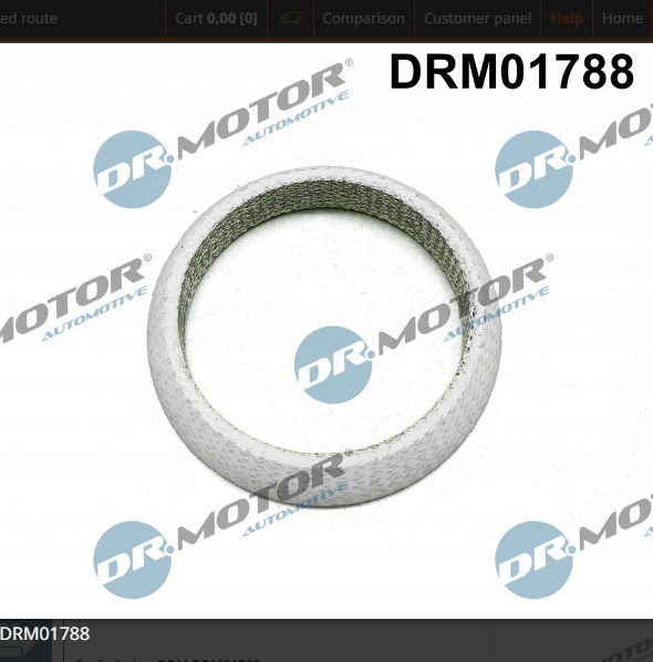 USZCZELKA RURY WYDECHOWEJ CITROEN, SUBARU Producent części Dr.Motor