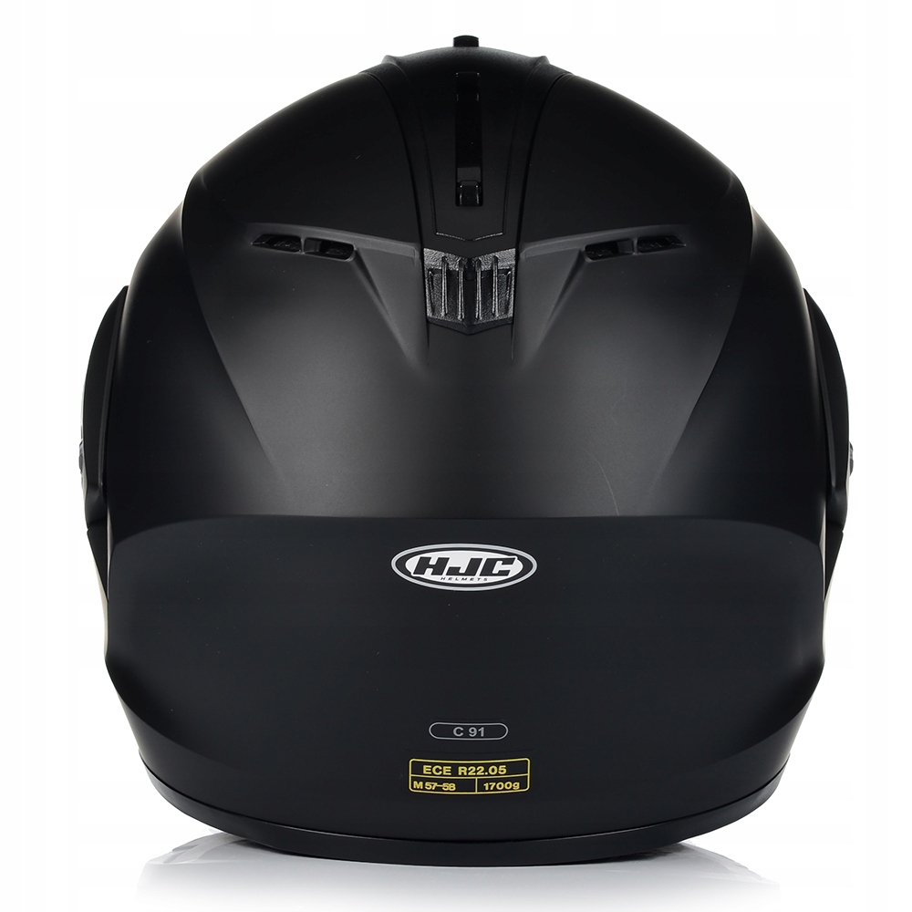 KASK MOTOCYKLOWY | HJC C91 MATT BLACK | SZCZĘKOWY SYSTEM PINLOCK + BLENDA Model C91