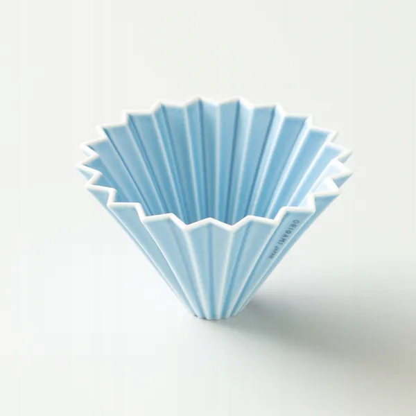 ORIGAMI Dripper Ceramiczny M Matowy Niebieski Marka Origami