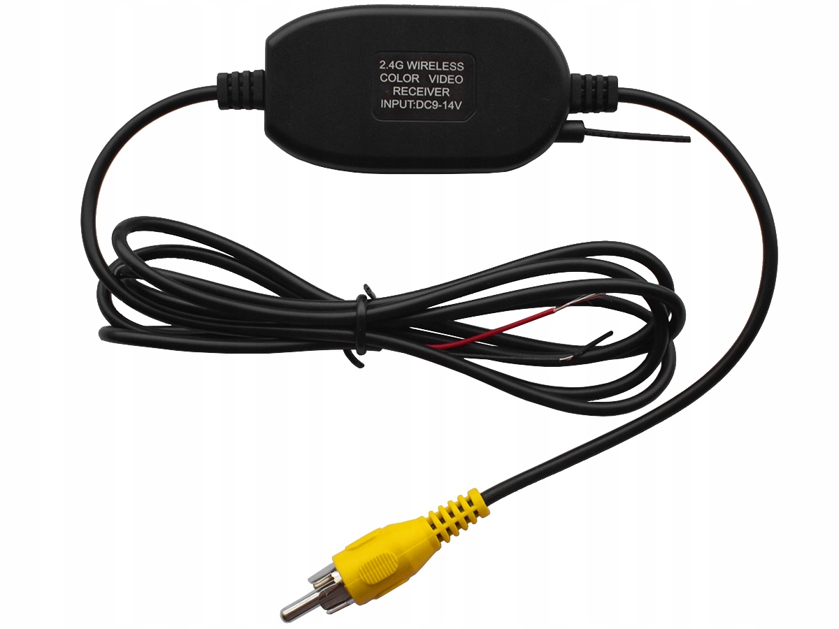 TRANSMITER OBRAZU MODUŁ DO KAMER COFANIA ODBIORNIK NADAJNIK 12V RCA CINCH Model Transmiter video