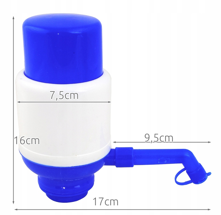 POMPKA DO WODY BUTELEK BUTLI 5L REDUKCJA GRATIS Marka bez marki