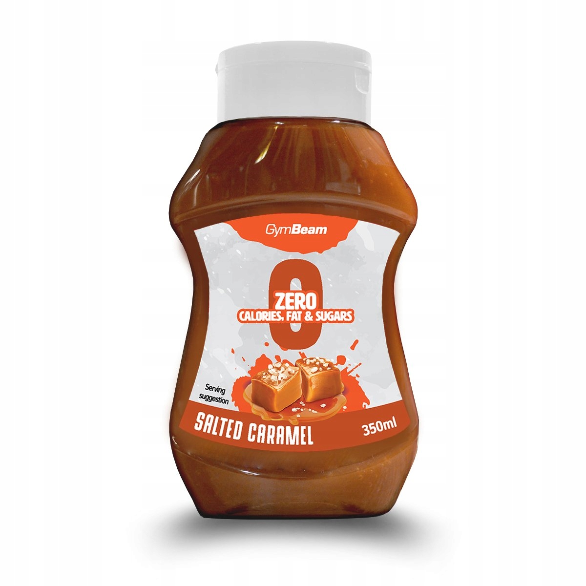Sirup GymBeam Zero slaný karamel 350 ml