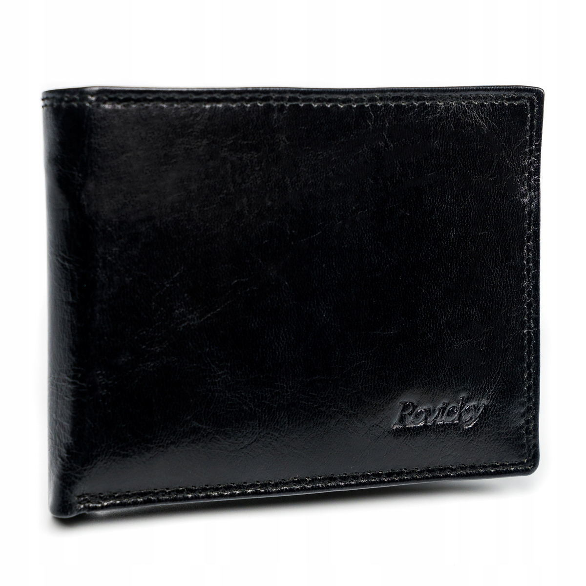 

Duży porządny skórzany portfel męski Rovicky Rfid