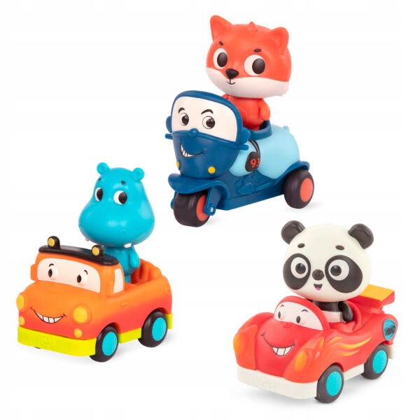 

b.toys: zestaw autek z wesołymi pasażerami