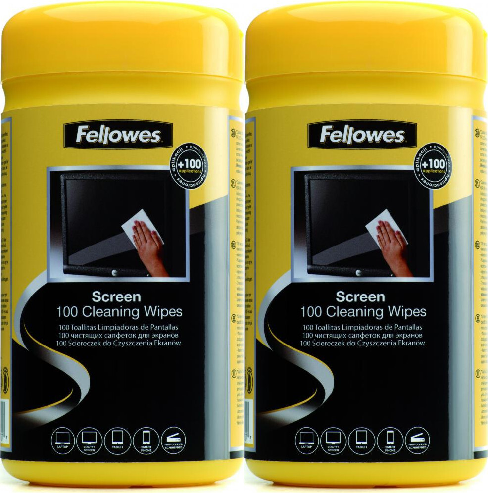 

Chusteczki nawilżone do ekranu Fellowes 200szt