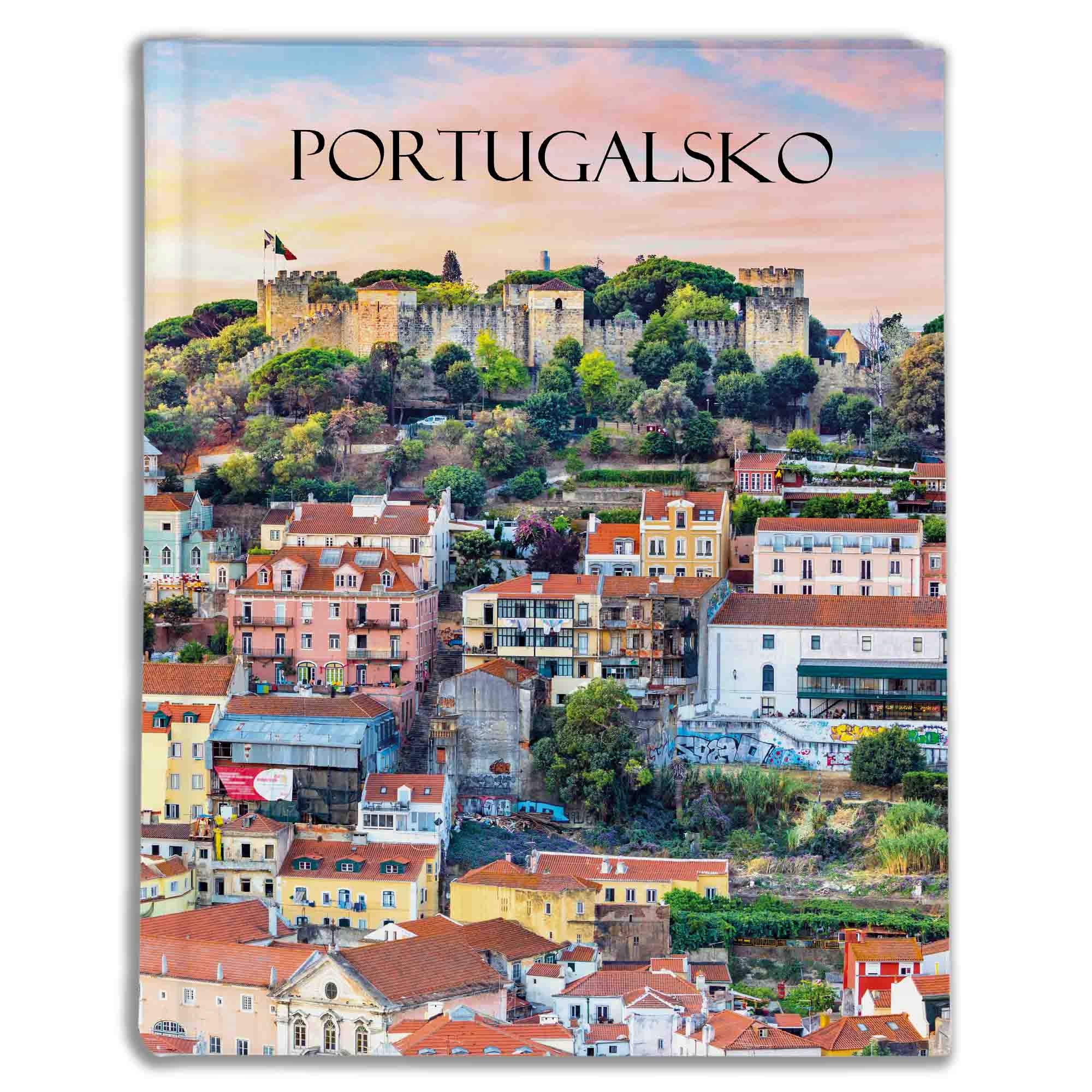 Tradiční album na fotografie se 100 černými listy 19,5x26 cm Portugalsko 705(cz)