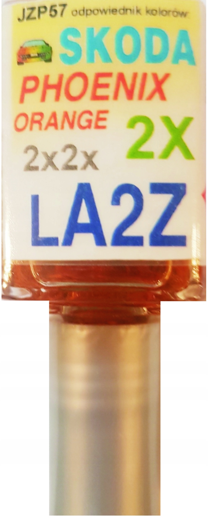 Skoda LA2Z 2X2X Phoenix Orange Lakier Samochodowy Zaprawka Do Rys 10 ML Ara