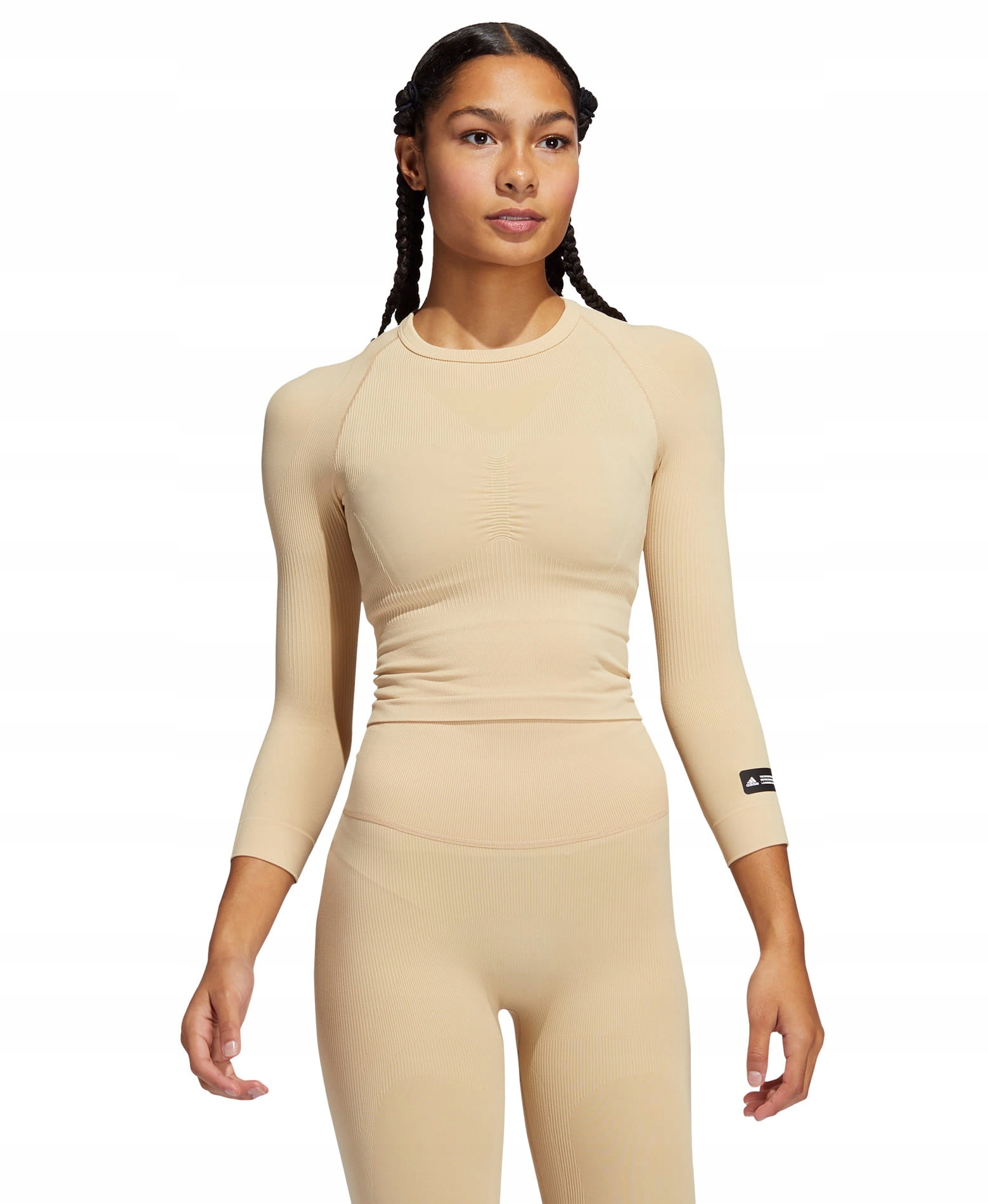 Adidas Beżowa Koszulka Formotion T GQ3852 (s)