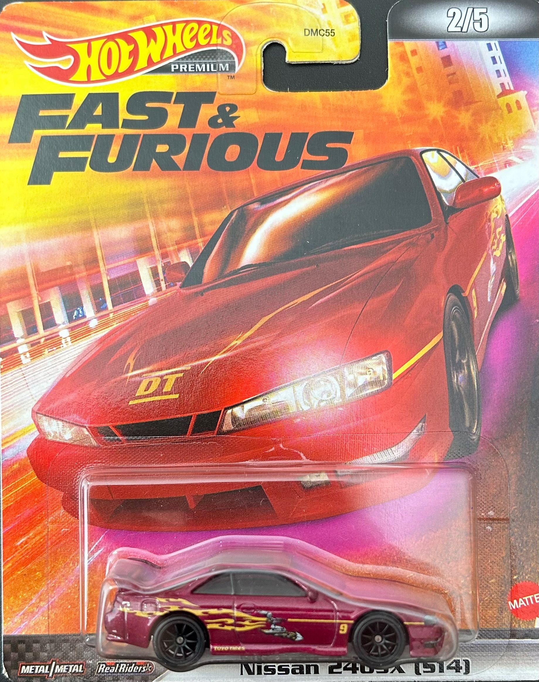 Hot Wheels Premium Nissan 240 Sx (S14) Fast&Furious