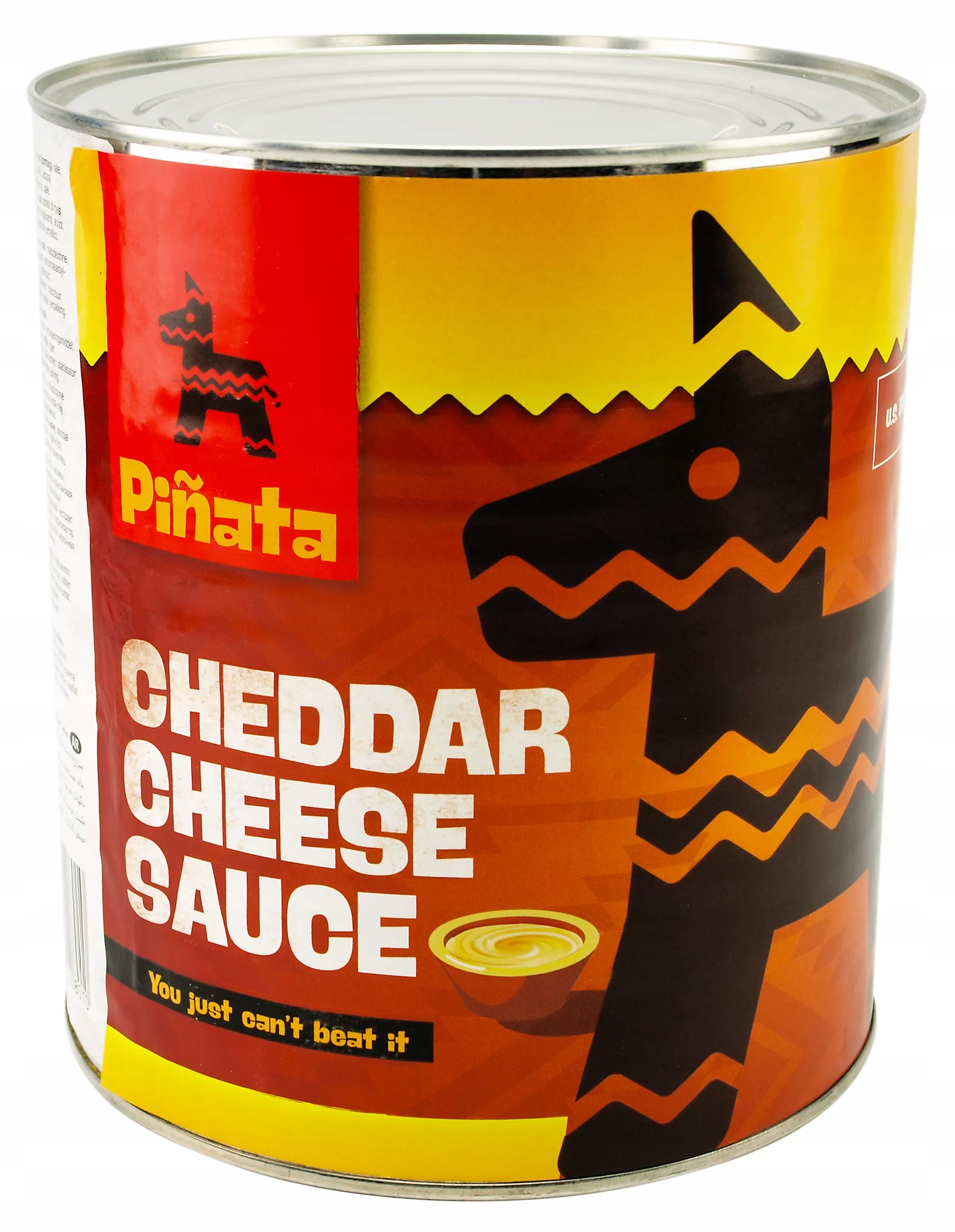 Pinata Sos Serowy Cheddar Do Nachos Burgerów Frytek Gastro 3KG