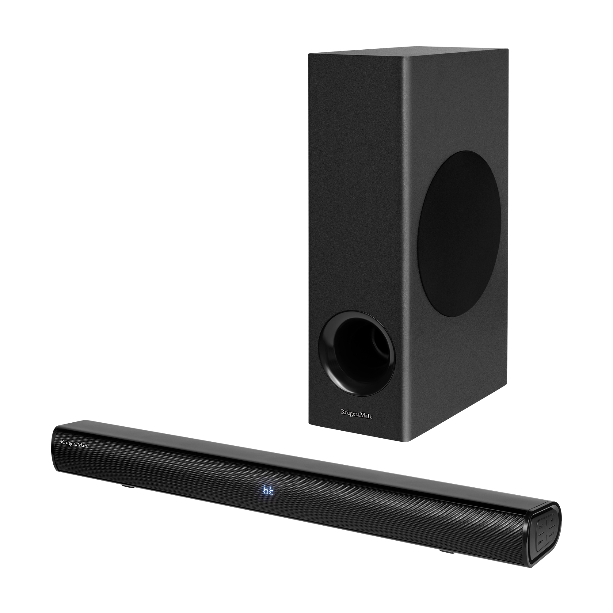 Soundbar Kruger&Matz Planet 2.1 se subwooferem, Bluetooth 5.3, Usb, AUX-in, Hdmi