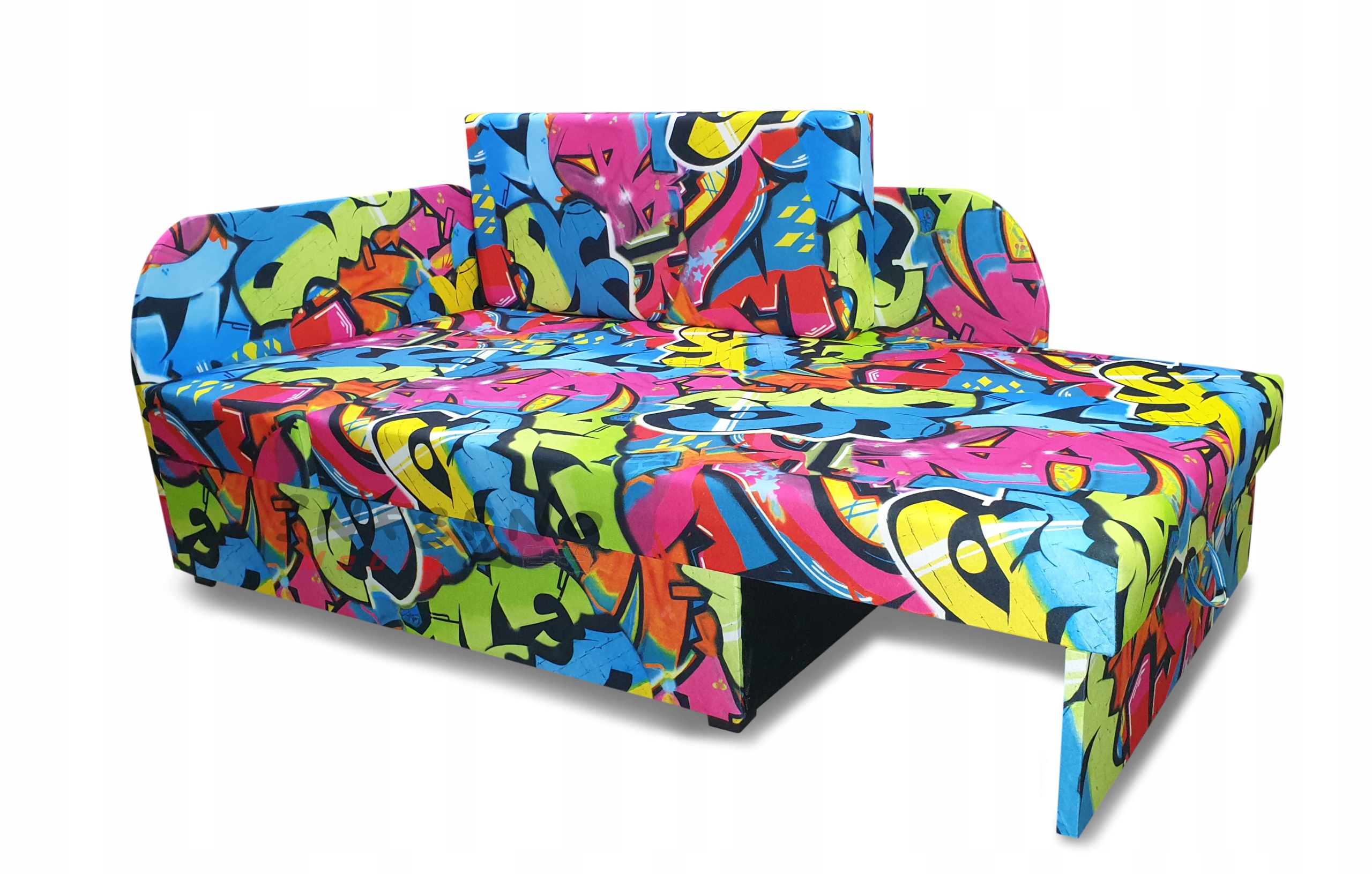 Łóżko narożne dla dziecka, sofka dziecięca KUBUŚ Marka INFERNO Meble