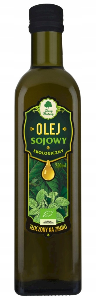 

Olej Sojowy Tłoczony Na Zimno Bio 250 ml Dary Na