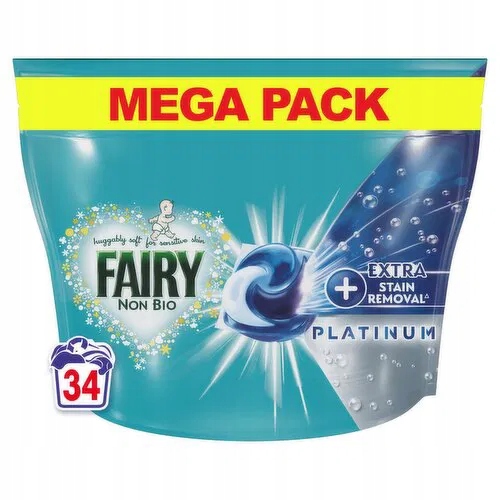 Levně Fairy Non Bio Platinum kapsle 34 praní