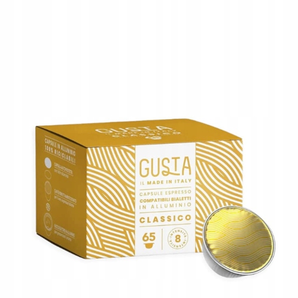 Bialetti Classico kapsułki aluminiowe 65 szt.