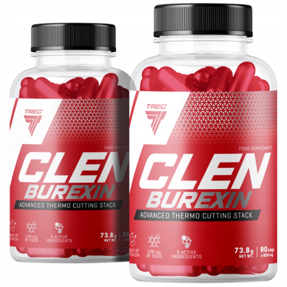 Trec Clenburexin 90 90 Redukce Hubnutí ideální sada pro hubnutí