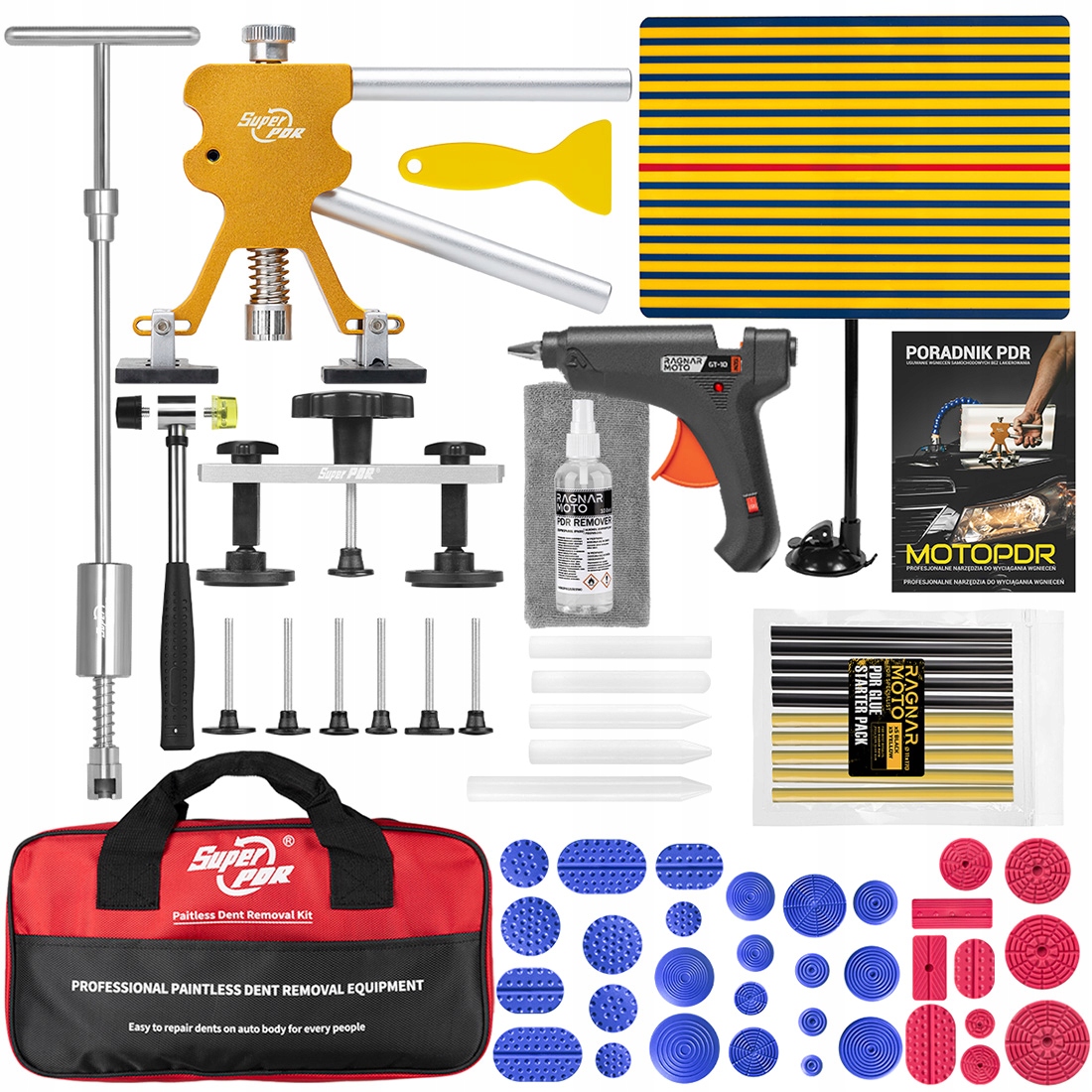 Nástroje Pdr Sada Pro Odstraňování Vytahování Promáčklin Setrvačné Kladivo