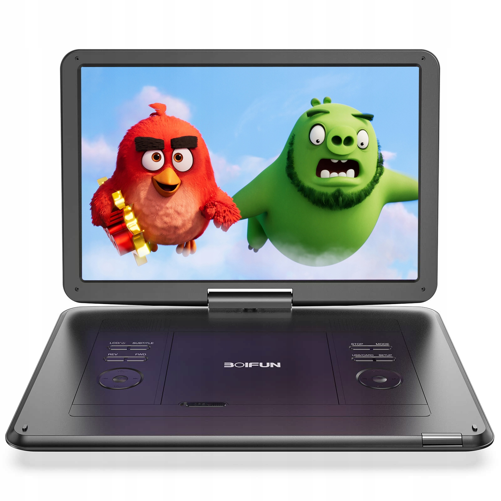 Přenosný Automobilový DVD Přehrávač 17.5'' LCD Fialový 5000 mAh s baterií