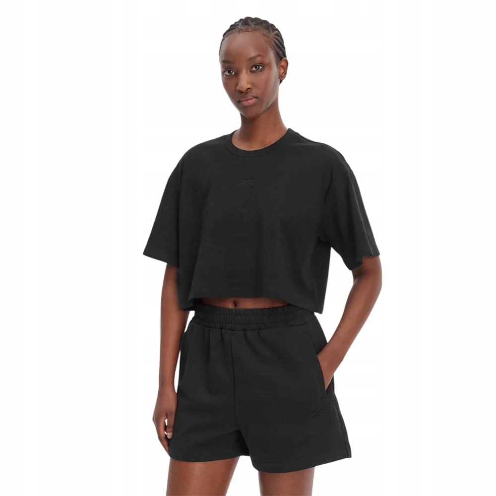 Koszulka treningowa Reebok x Ewa Czarna RK25612CCW-100003 Xs