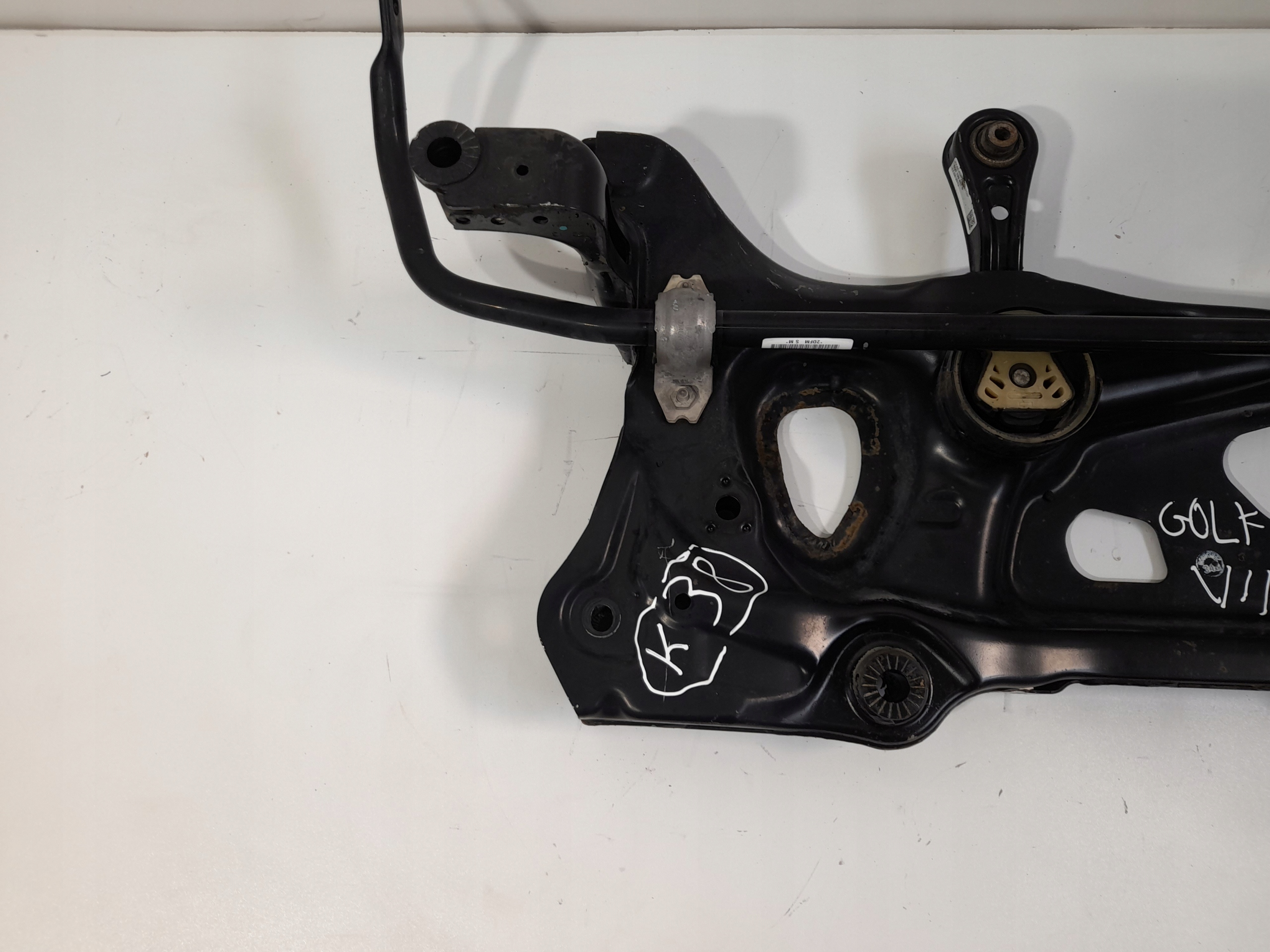 VOLKSWAGEN GOLF VII axle beam springing 5Q0199349B (K38)