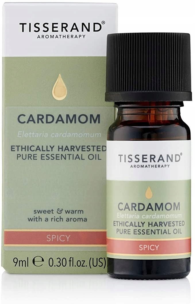 Tisserand Aromatherapy Cardamom Ethically Harvested Olejek z kardamonu (9