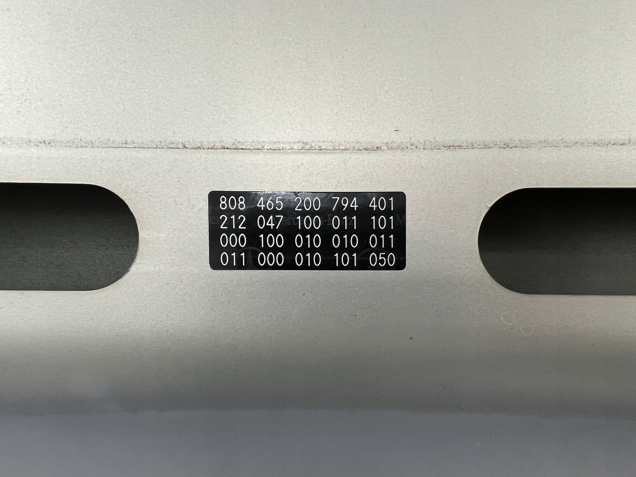 MERCEDES W212 09-12 Капот