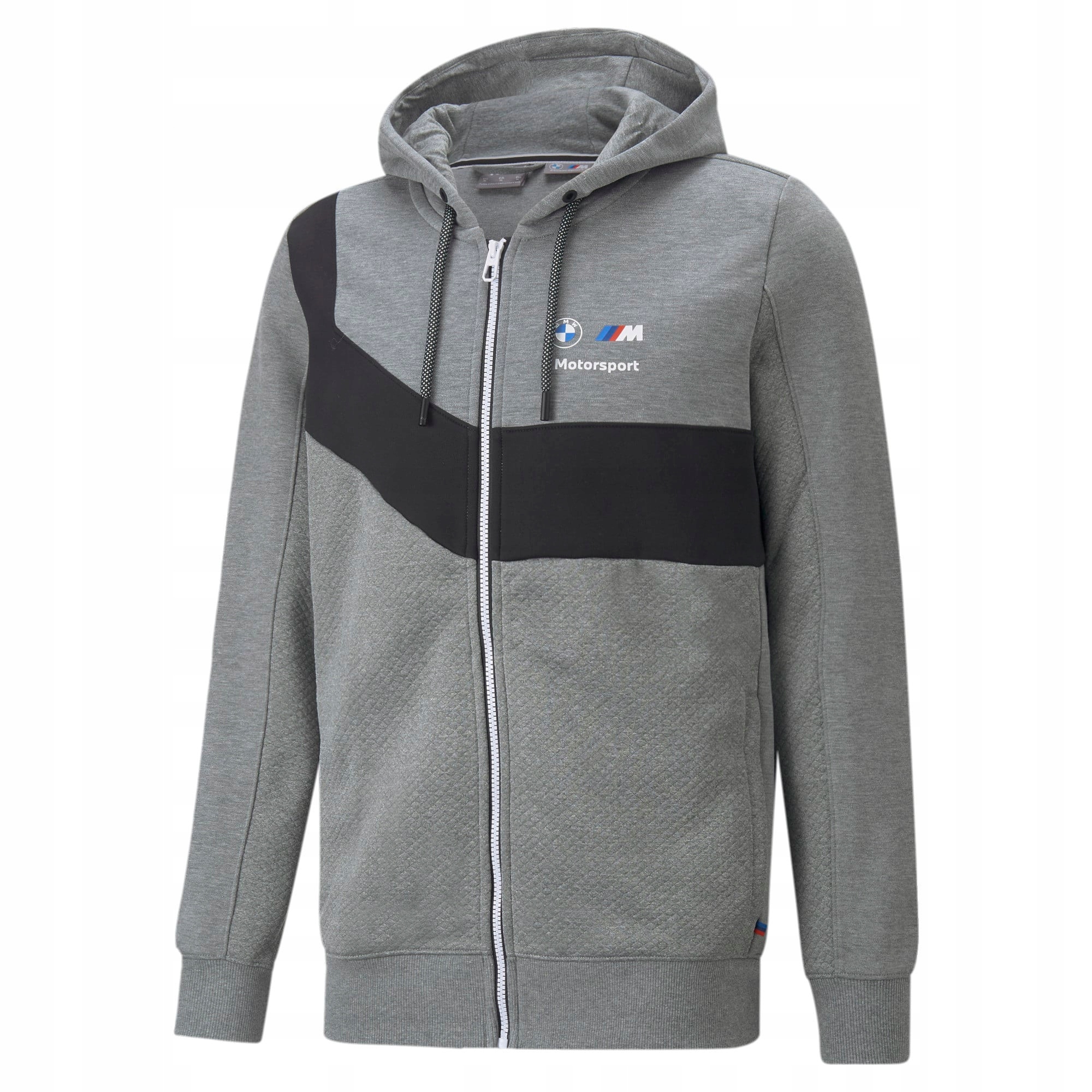 Bluza z kapturem męska Puma Bmw Mms Hdd szara 53586403 r XXL