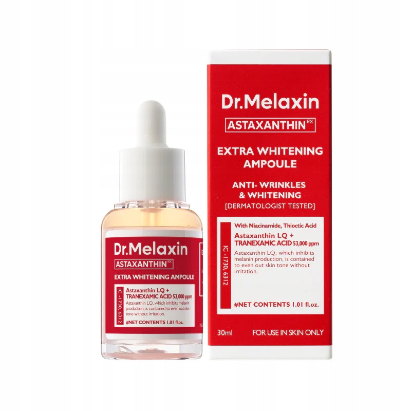 Dr. Melaxin Astaxanthin Rozjasňující ampule 30 ml