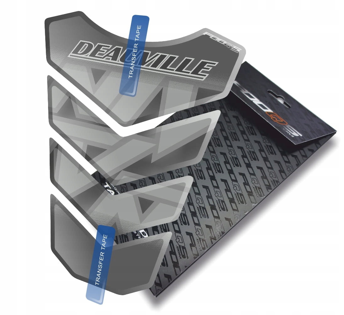 Tank-pad od firmy Fooqs Honda Nt-v 650 700 Deauville Stříbrný