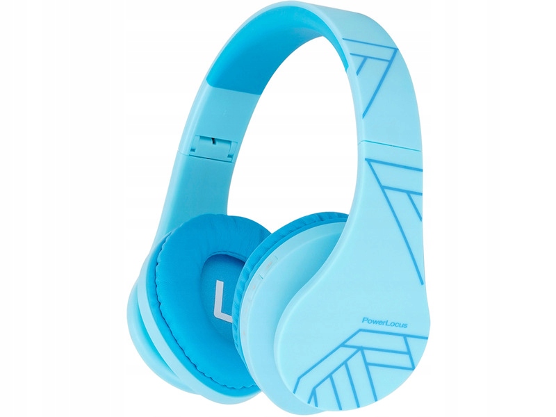 Słuchawki nauszne Powerlocus P2 Kids Niebieski