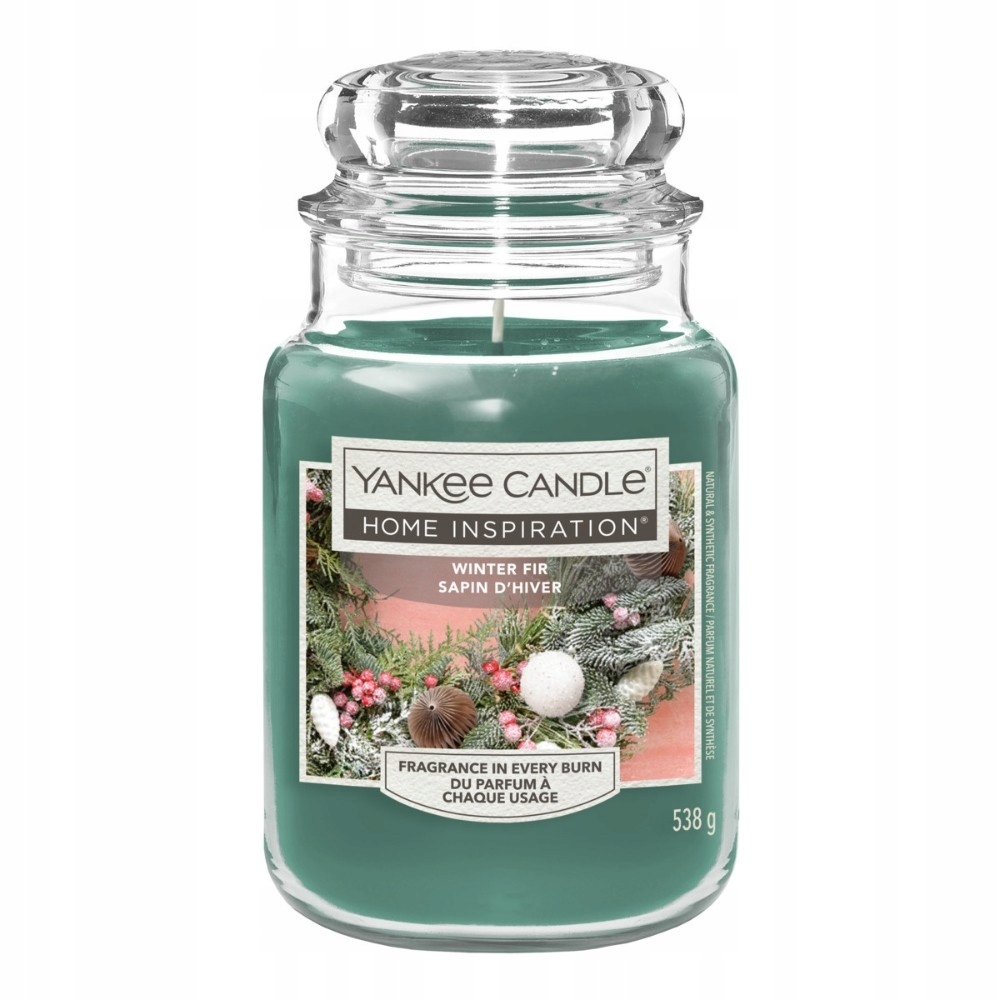 Yc Yankee Candle Velká svíčka Winter Fir