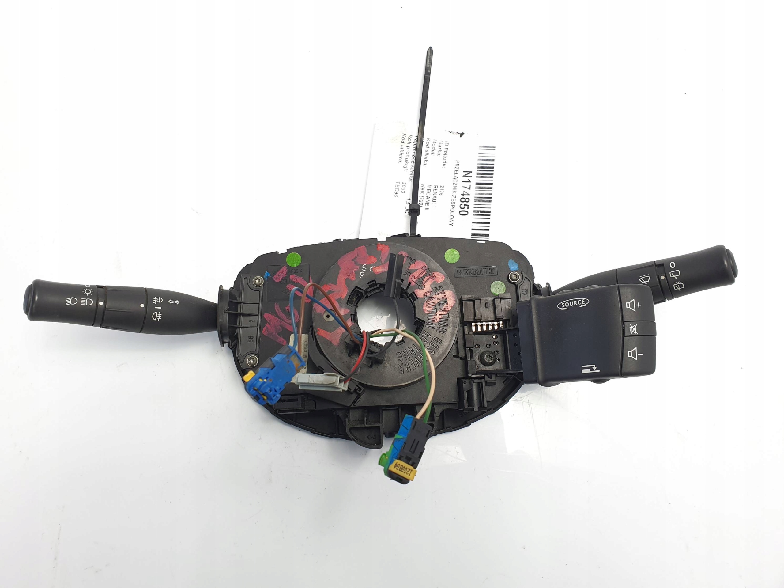 DEVIO LUCI TERGICRISTALLO TERGI 8200155865 RENAULT MEGANE II