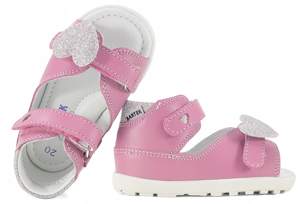 

Bartek 71181 Sandałki Dziewczęce Sandały różowe 19