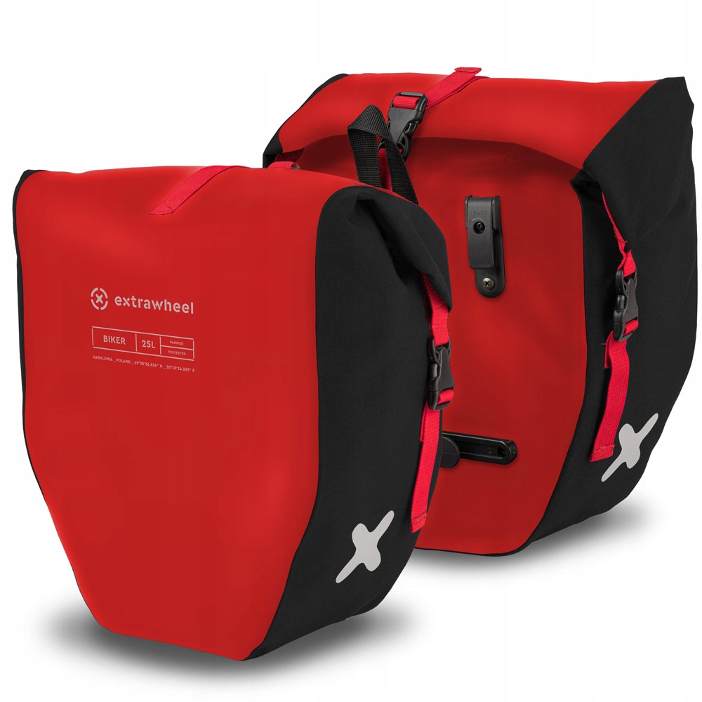 Sakwa rowerowa tylna Extrawheel Biker Polyester 50L 50l