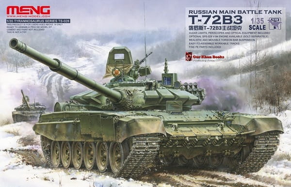 Ruský hlavní bitevní tank T-72B3 1:35 Meng TS028
