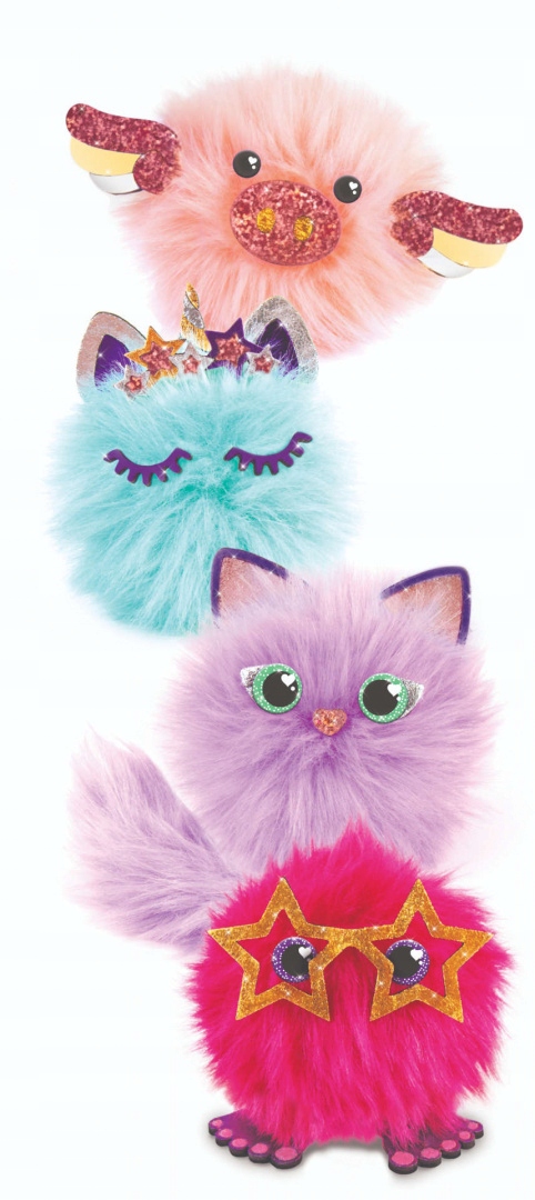 Make it Real Zestaw Tworzenie Puszystych Breloczków 1409 EAN (GTIN) 0695929014094