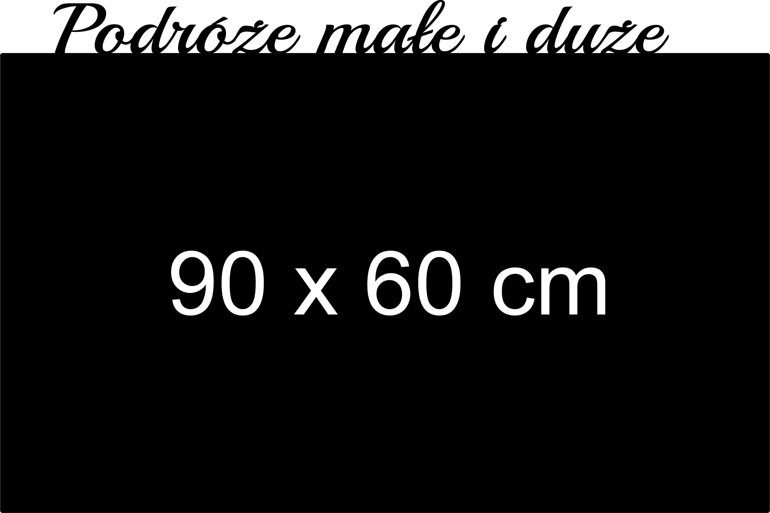 Metalová Plechová Tabule na magnety cestování malé i velké 90x60 cm