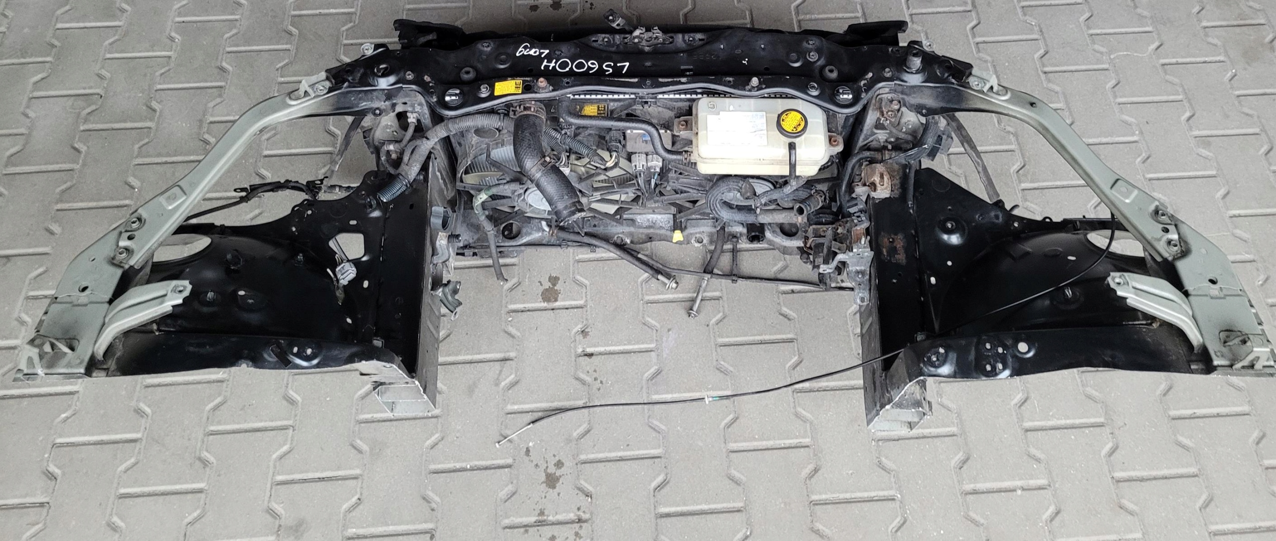 front body wall front sider pillar radiator LEXUS LS 600 LS600 H HYBRID
