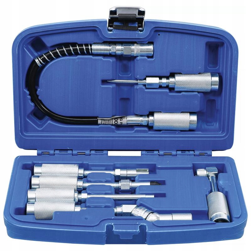 Adaptér a sada příslušenství pro mazací stroje 7 ks, Bgs 3142