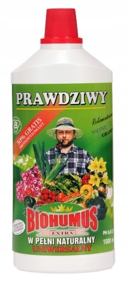 

Nawóz U Biohumus Extra Uniwersalny 1L+ 20%