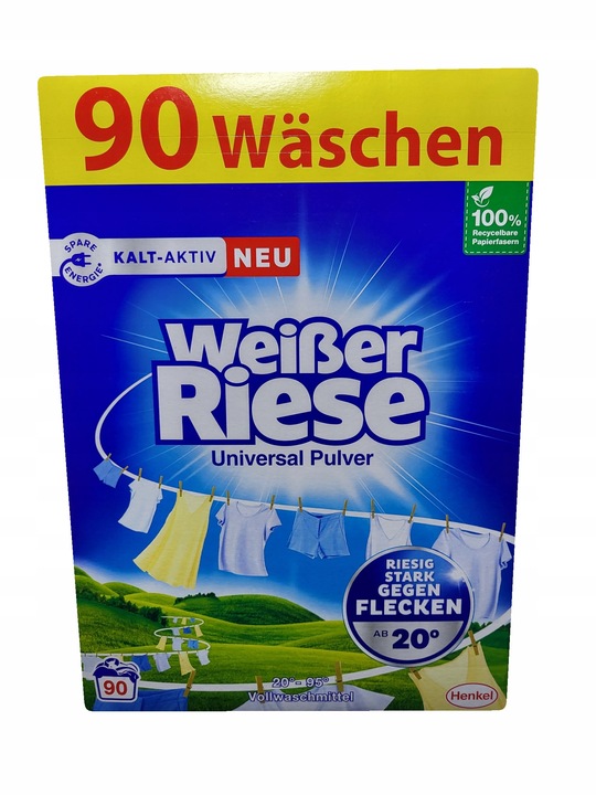 Levně Weisser Riese universal prací prášek 4,5kg De